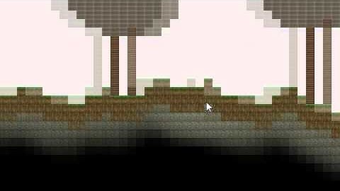 Minecraft 2D | Pro Lighting, Terrain Generation and Caves! | Game Maker 8.1