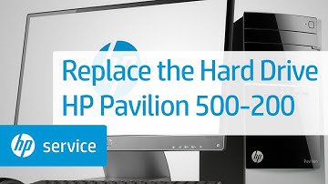 Replace the Hard Drive | HP Pavilion 500-200 Desktop PCs | HP Support
