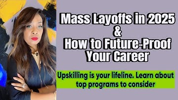 Mass layoffs and how to future proof your career #layoffs #upskilling #jobsearch #jobsecurity #work