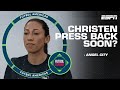 When will Christen Press be back for Angel City? New permanent boss Becki Tweed updates | ESPN FC