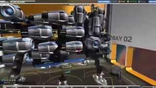 skeleton of the ep thruster stick 1