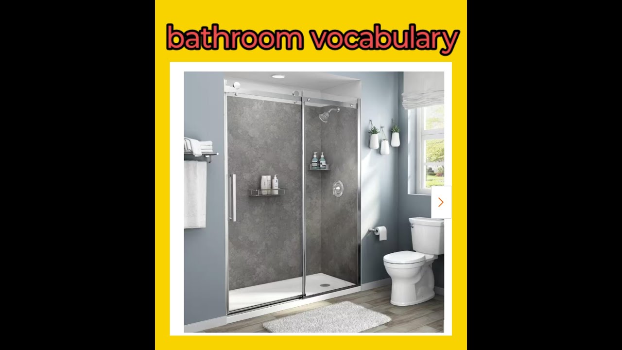 bathroom(or)restroom vocabulary YouTube