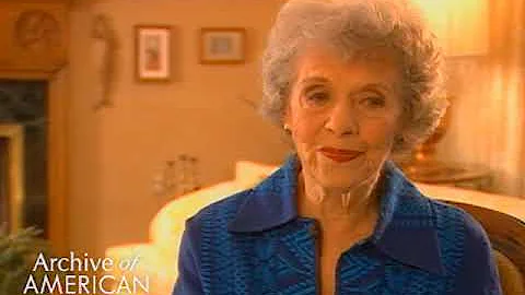 Helen Wagner on her character Nancy Hughes on "As ...