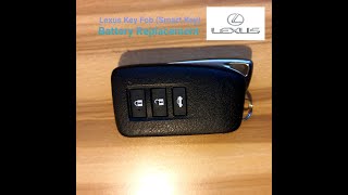 How to replace Lexus Key Fob Battery for IS 250, IS 300, IS 300H, IS 350, GS 350