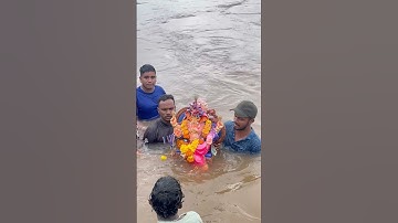 Ganpati Bappa Morya | Ganpati Visarjan #shorts
