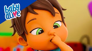 Baby Alive Official 🦠 Stop Picking Your Nose, Teo! 🌈 Kids Videos 💕