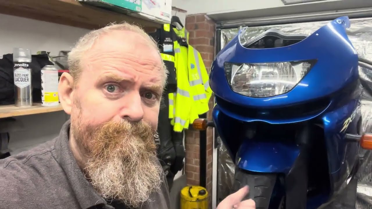 Kawasaki ZX9R Radiator fairing bracket fabrication 