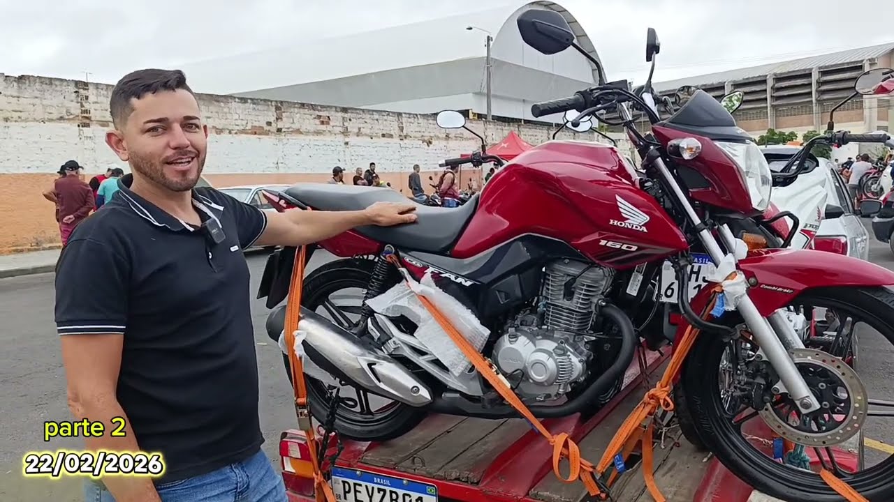 FEIRA DE MOTOS USADAS EM CARUARU PE PARTE 2 22/02/2026