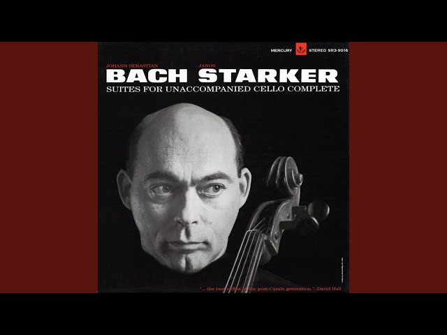 J.S. Bach: Cello Suite No. 1 in G Major, BWV 1007: I. Prelude
