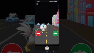 chicken crossing road #chicken #kuku #snapchatgames #shorts #running