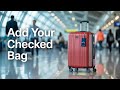 How To Add Checked Bag on American Airlines - quick guide