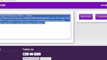 Install Live Shoutbox to yuku.com