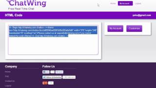 Install Live Shoutbox to yuku.com