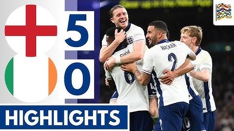 England vs Ireland (5-0) Extended HIGHLIGHTS | UEFA Nations League