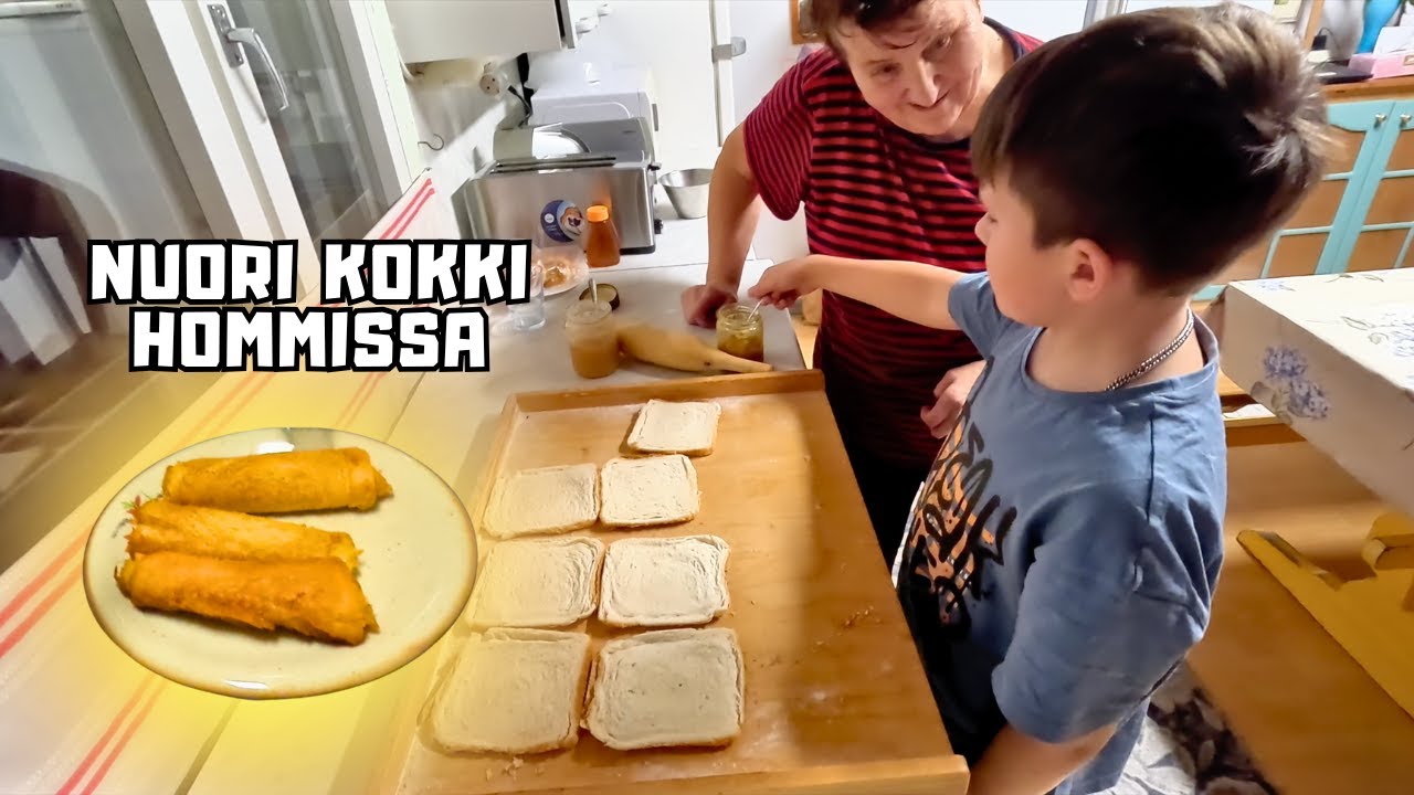 Makeat rullat vaaleasta leivästä – Maurin herkkuvinkki!