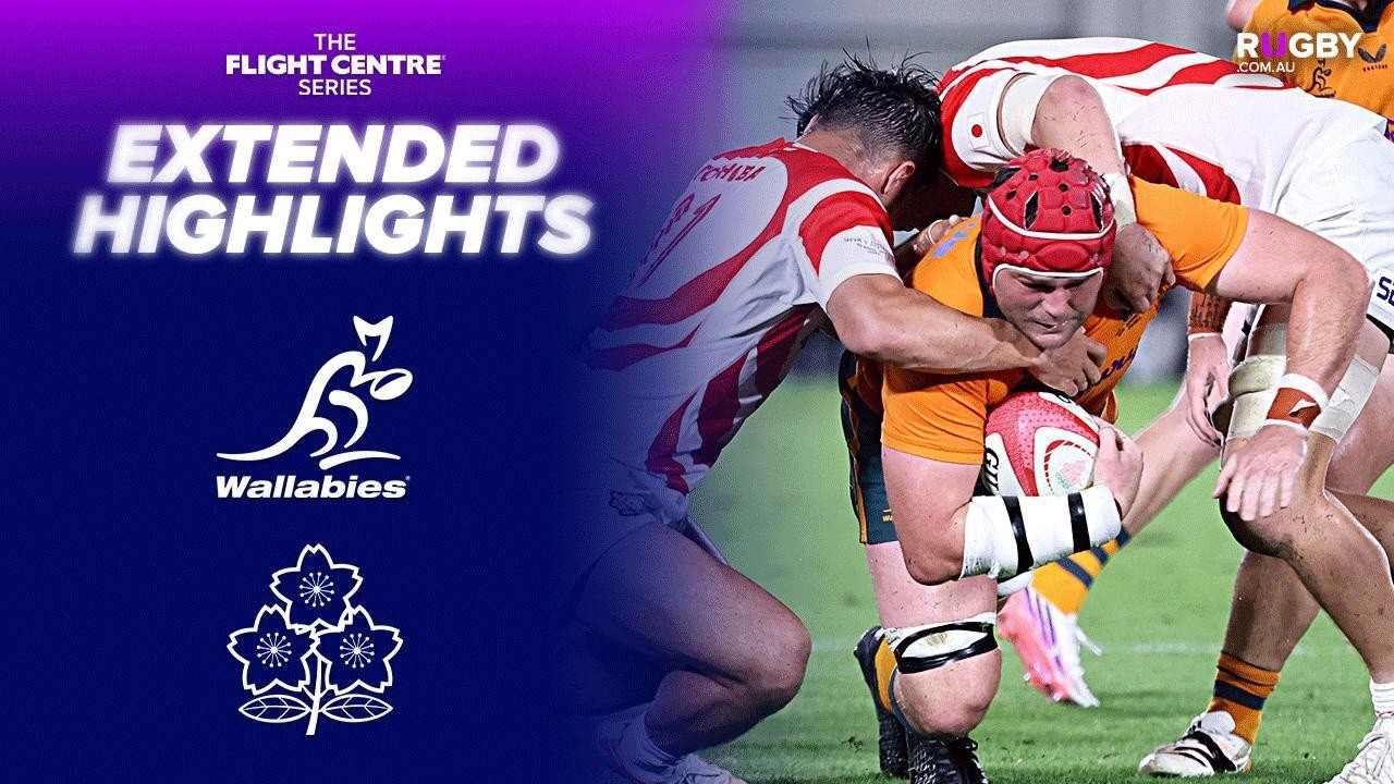 EXTENDED: Japan v Wallabies Highlights | Flight Centre Series | Round 1