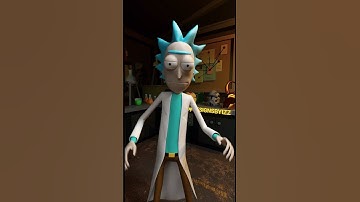 The Multiverse is Real #unrealengine #3dmodeling #rickandmorty #ricksanchez #3d #animation