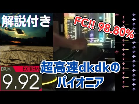 【解説付き】REALIZE (EXTREME-Drum) 98.80% FULLCOMBO【GITADORA】