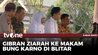 Wapres Gibran Ziarah ke Makam Bung Karno | Kabar Siang tvOne