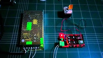 Ramps board 1.4 and NEMA 17 stepper motor Test