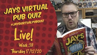 Virtual Pub Quiz  Thursday 17th December