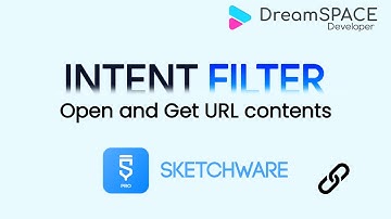 Intent Filter Open and Get URL contents in Sketchware - DreamSPACE Dev #sketchware