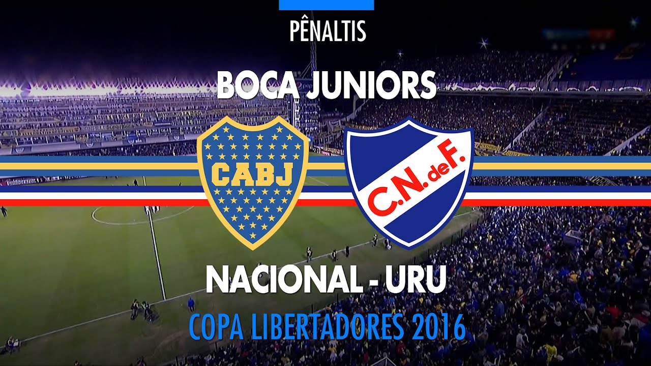Pênaltis - Boca Juniors x Nacional-URU - Libertadores - 19/05/2016 