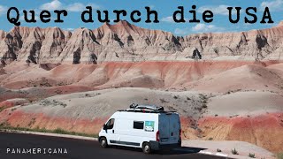 Das war ANSTRENGEND! Roadtrip zum Badlands Nationalpark und Mt Rushmore | Panamericana Vlog Teil 4