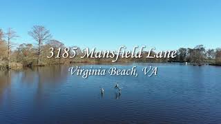 Lot For Sale - 3185 Mansfield Lane Drone Tour Virginia Beach, Va