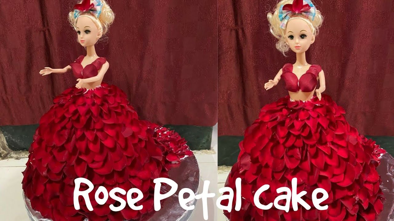 Lick The Spoon: Rose Petal Princess Doll Cake