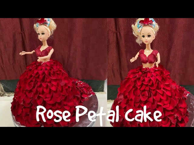 Lick The Spoon: Rose Petal Princess Doll Cake