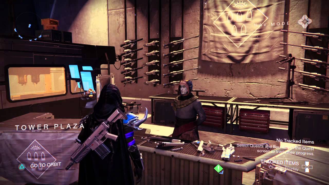 Destiny - Cayde-6 - Abuse of the Tower PA