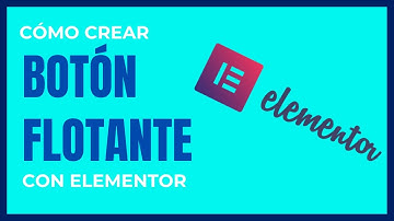 Cómo crear un BOTÓN FLOTANTE fijo con Elementor