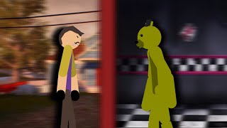 Mr Peterson Hello Neighbor Vs Golden Freddy Fnaf