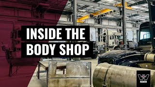Heavy Truck Collision Repair - Inside our Body Shop - Western Star Trucks North