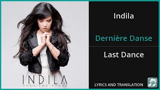 Indila - Dernière Danse Lyrics English Translation - French And English Dual Lyrics - Subles