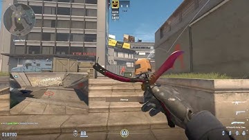 CS2 Overpass A site dumpster smoke