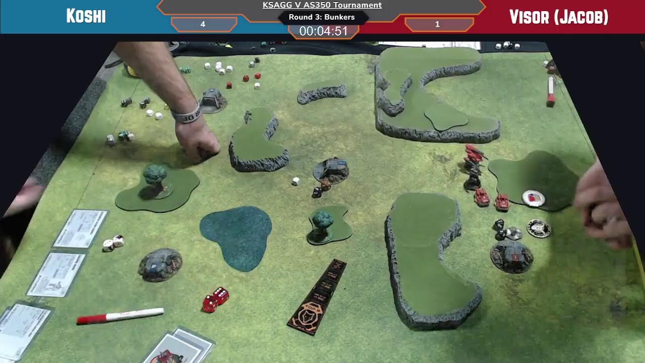 KSAGG V AS350 Tournament  Round 3: Bunkers. Koshi Vs Visor (Jacob)