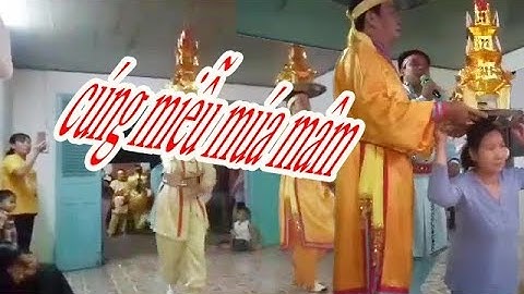 Múa Mâm Vàng Cúng Miễu Bà Chúa Sứ || Mỏ Cày Bắc Bến Tre