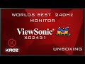 Viewsonic XG2431 Unboxing | Worlds Best 1080P 240Hz Monitor 2024