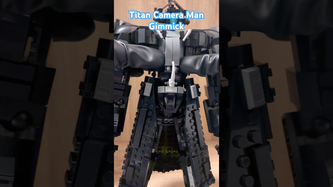 Titan Camera Man Gimmick📸📸📸#skibidytoilet #lego #スキビディトイレ＃レゴ#short