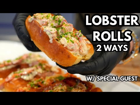 Making Lobster Rolls 2 Ways w/ @Berner415