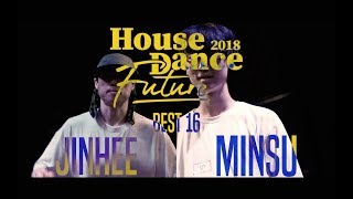 HouseDance Battle BEST16 Jinhee vs Minsu . 2018 Housedance Future