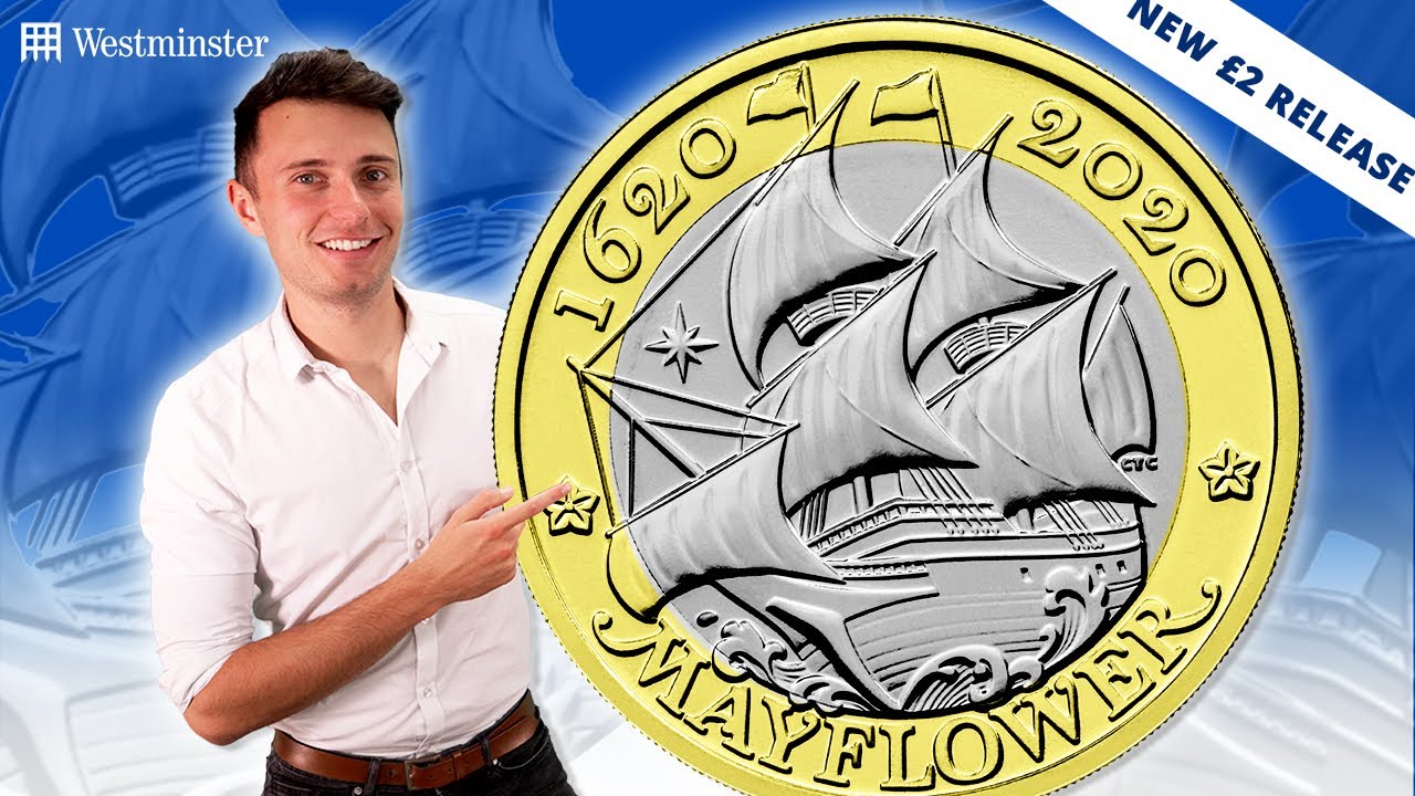 New UK £2 marks 400 years since the voyage of the Mayflower