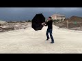 Eezy umbrella 40 mph wind test