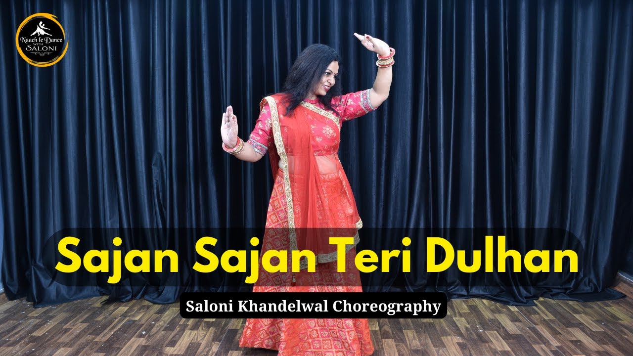 Sajan Sajan Teri Dulhan Aarzoo  Madhuri Dixit  wedding dance  Dance cover By Saloni Khandelwal