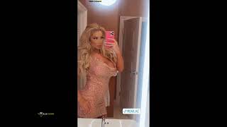 Nicolette Shea | Glows gorgeously in sparkling dress
