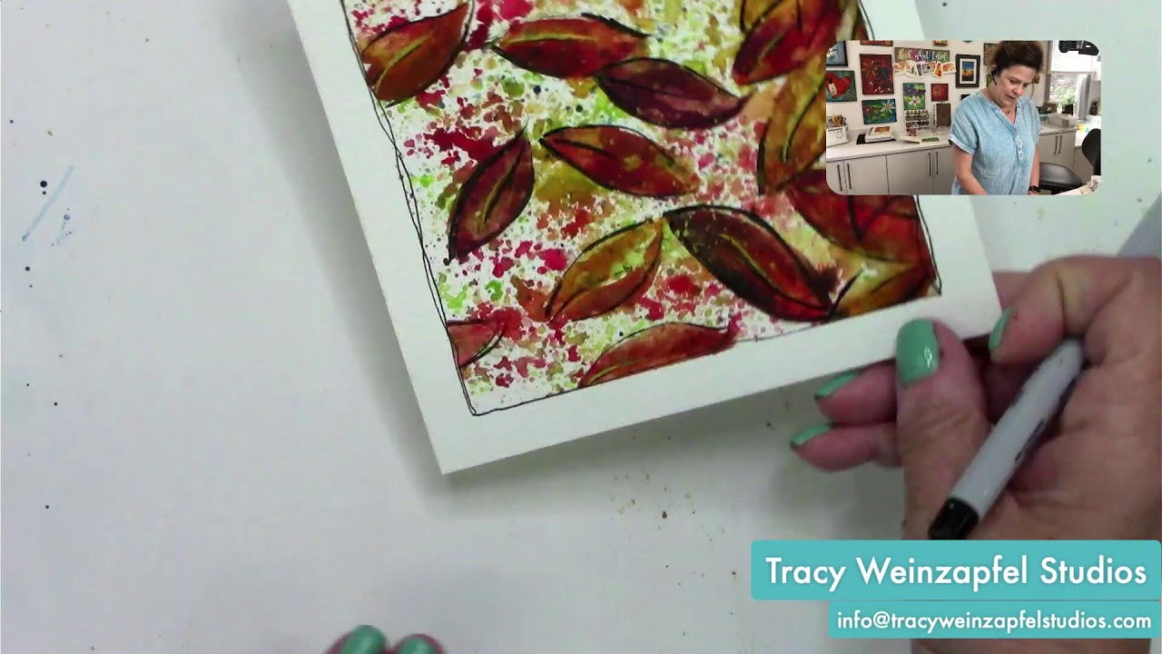 The Fall Into Art Flipbook Challenge starts Monday!  Let's Chat (and paint)