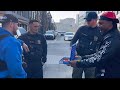 Playing connect 4 with the cops  great vibes