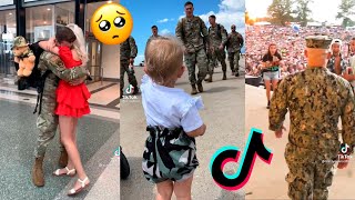 Military Coming Home Tiktok Compilation Emotional Moments That Will Make You Cry 😭